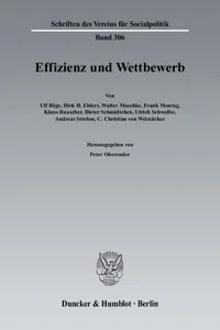 Effizienz und Wettbewerb._cover