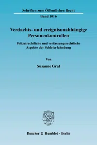 Verdachts- und ereignisunabhängige Personenkontrollen._cover