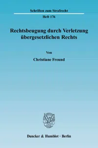 Rechtsbeugung durch Verletzung übergesetzlichen Rechts._cover