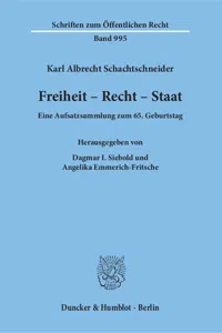 Freiheit - Recht - Staat._cover