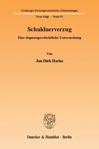 Schuldnerverzug._cover