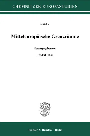 Mitteleuropäische Grenzräume.