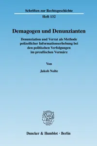 Demagogen und Denunzianten._cover