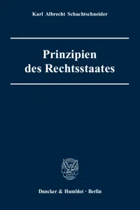Prinzipien des Rechtsstaates._cover