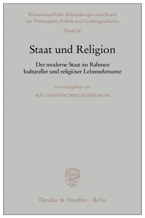 Staat und Religion.