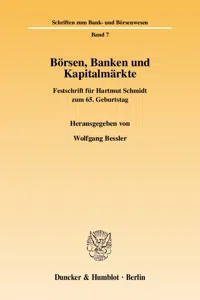 Börsen, Banken und Kapitalmärkte._cover