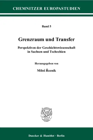 Grenzraum und Transfer.