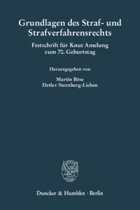 Grundlagen des Straf- und Strafverfahrensrechts._cover