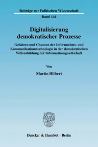 Digitalisierung demokratischer Prozesse._cover