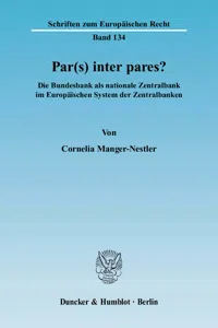 Pa inter pares?_cover