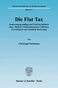 Die Flat Tax._cover