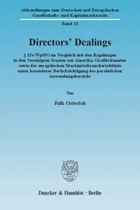 Directors' Dealings._cover