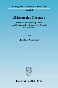 Sklaven des Gesetzes._cover