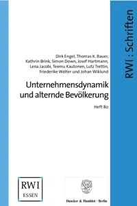 Unternehmensdynamik und alternde Bevölkerung._cover