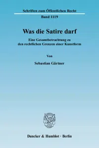 Was die Satire darf._cover