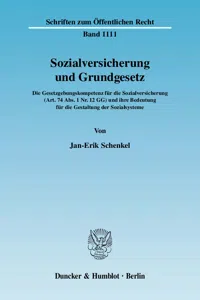 Sozialversicherung und Grundgesetz._cover