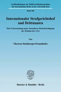 Internationaler Strafgerichtshof und Drittstaaten._cover