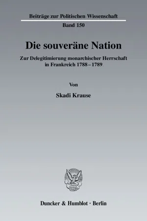 Die souveräne Nation.