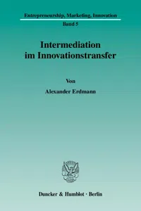 Intermediation im Innovationstransfer._cover