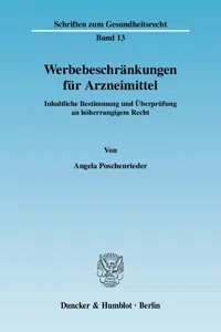 Werbebeschränkungen für Arzneimittel._cover