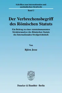 Der Verbrechensbegriff des Römischen Statuts._cover