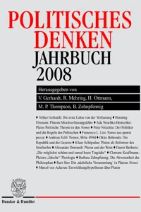 Politisches Denken. Jahrbuch 2008._cover