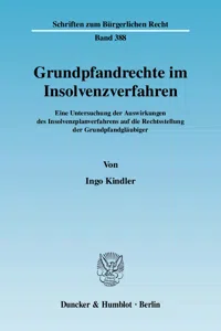 Grundpfandrechte im Insolvenzverfahren._cover