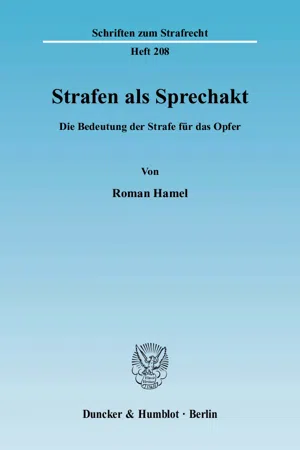 Strafen als Sprechakt.