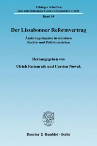 Der Lissabonner Reformvertrag._cover