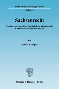 Sachsenrecht._cover