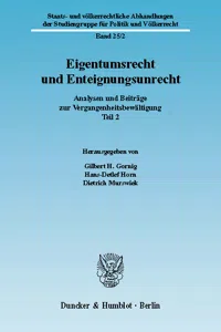 Eigentumsrecht und Enteignungsunrecht._cover