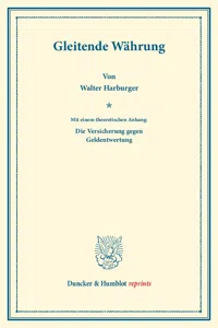 Gleitende Währung._cover