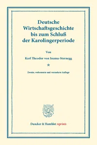 Deutsche Wirtschaftsgeschichte._cover