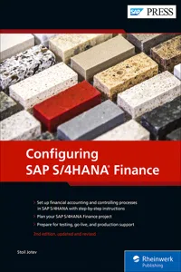 Configuring SAP S/4HANA Finance_cover