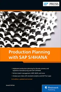 Production Planning with SAP S/4HANA_cover