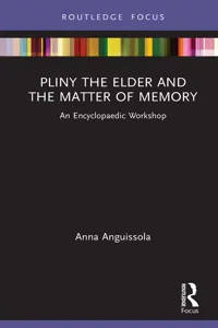 Pliny the Elder and the Matter of Memory_cover