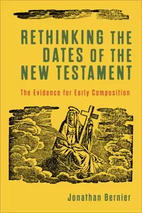 Rethinking the Dates of the New Testament_cover