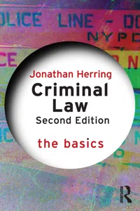 Criminal Law: The Basics_cover