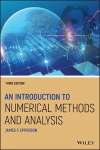 An Introduction to Numerical Methods and Analysis_cover