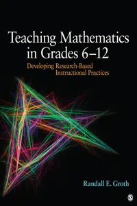 Teaching Mathematics in Grades 6 - 12_cover