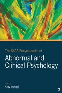 The SAGE Encyclopedia of Abnormal and Clinical Psychology_cover