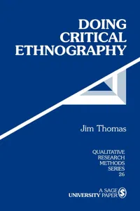 Doing Critical Ethnography_cover