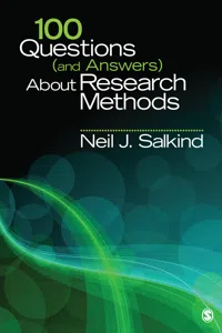 100 Questions About Research Methods_cover