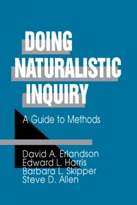 Doing Naturalistic Inquiry_cover