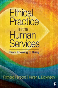 Ethical Practice in the Human Services_cover