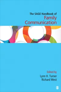 The SAGE Handbook of Family Communication_cover