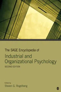 The SAGE Encyclopedia of Industrial and Organizational Psychology_cover