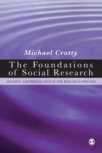 The Foundations of Social Research_cover