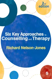 Six Key Approaches to Counselling and Therapy_cover