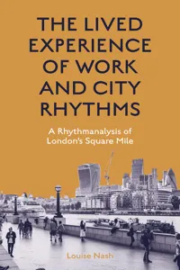 The Lived Experience of Work and City Rhythms_cover